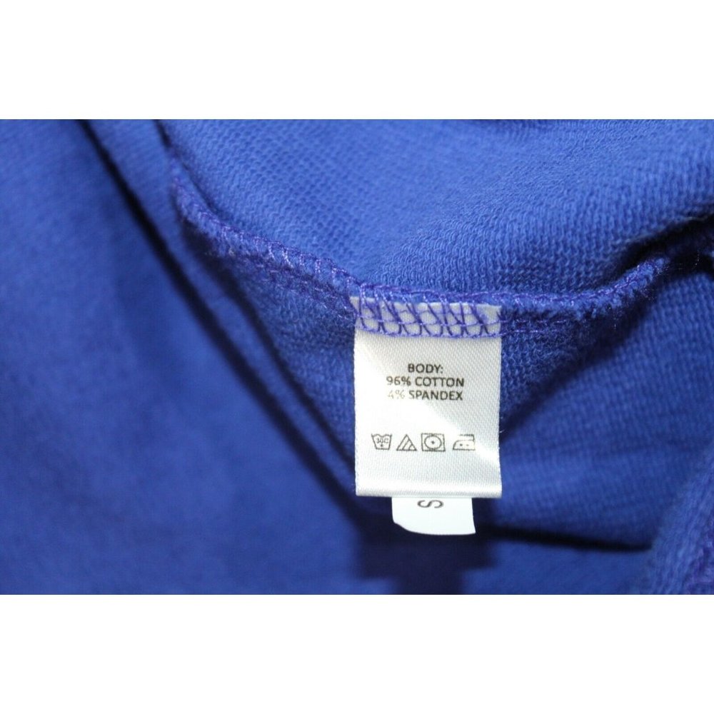 B. DRADDY 1/4 Zip Pullover Golf Polo Long Sleeve XL Blue Pockets - Picture 6 of 6